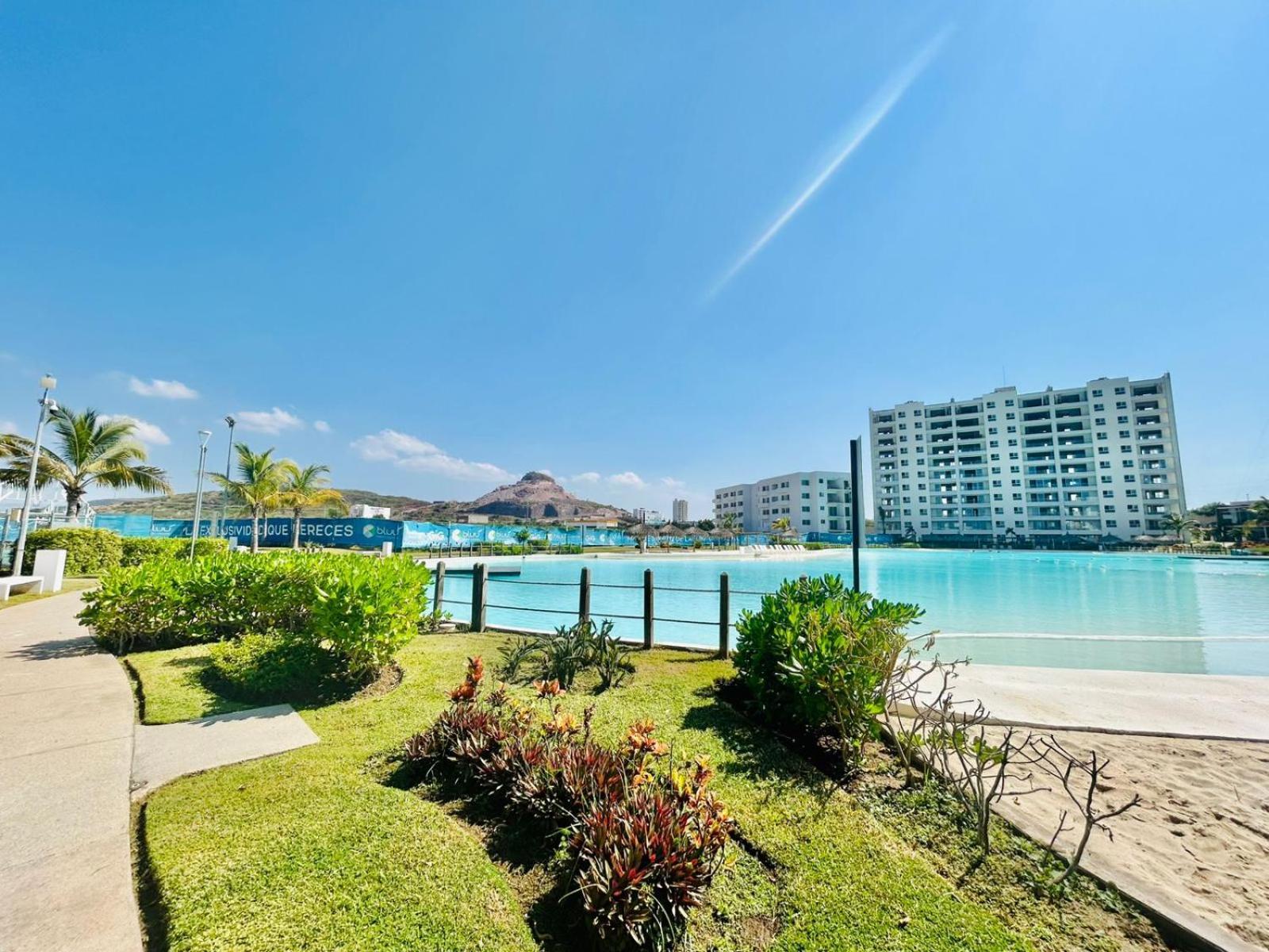 Bluu Lagoon - Depa Enorme Alberca Mazatlan Luaran gambar